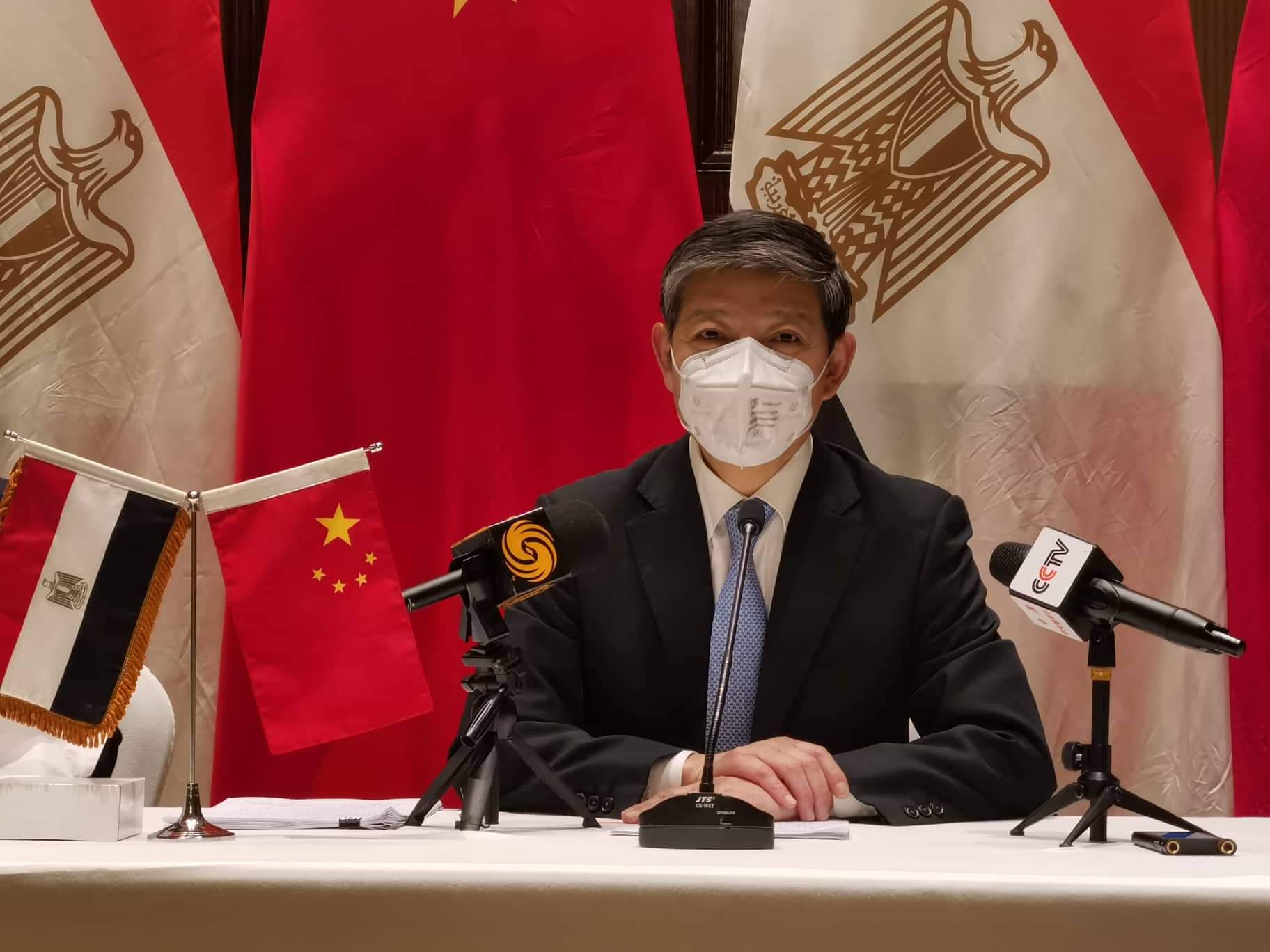 سفير الصين بالقاهرة لياو ليتشيانج