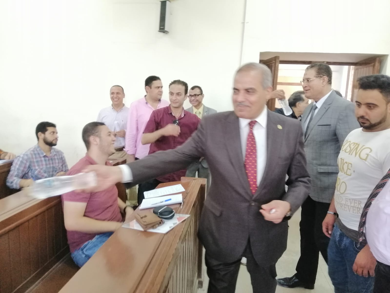 رئيس جامعة الأزهر يتفقد لجان امتحانات كليات الهندسة الزراعية والزراعة 