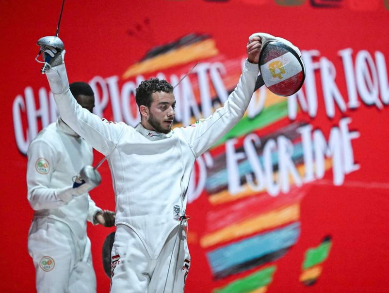 منتخب مصر للسلاح يتوج بـ  6 ميداليات 