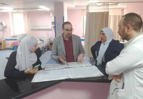 الدكتور محمد جمال سلامة وكيل مديرية الصحة بالقليوبية