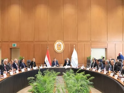 جانب من اجتماع المجلس الأعلى للجامعات