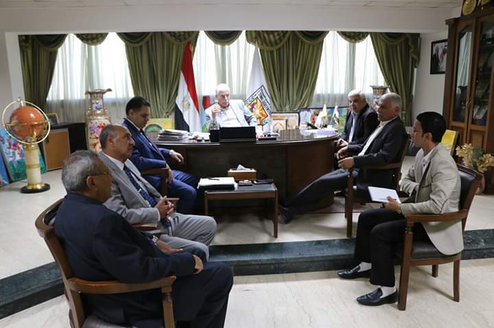 فودة يلتقي رئيس هيئة تنشيط السياحه للتنسيق لعقد ملتقي سانت كاترين للتسامح الديني 