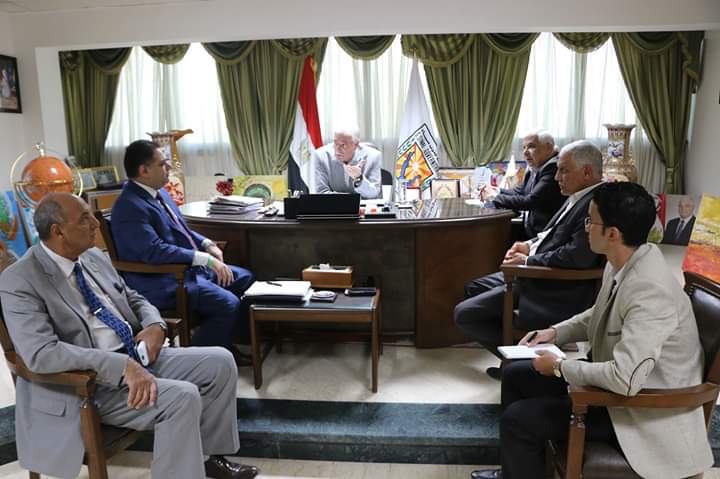 فودة يلتقي رئيس هيئة تنشيط السياحه للتنسيق لعقد ملتقي سانت كاترين للتسامح الديني 