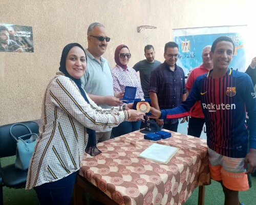 وكيل وزارة الشباب والرياضة بالقليوبية يشهد نهائى مهرجان  