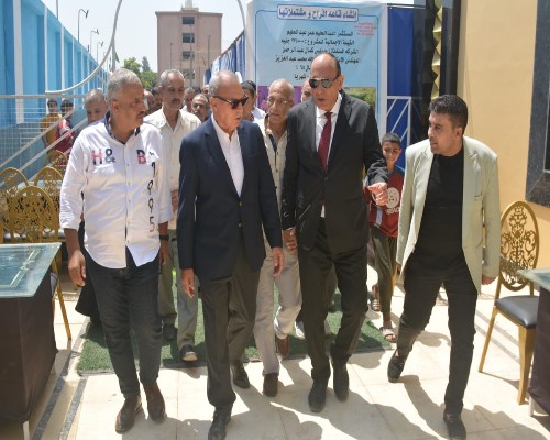 محافظ القليوبية يواصل تفقد وافتتاح عددا من المشروعات بمدينة بنها 