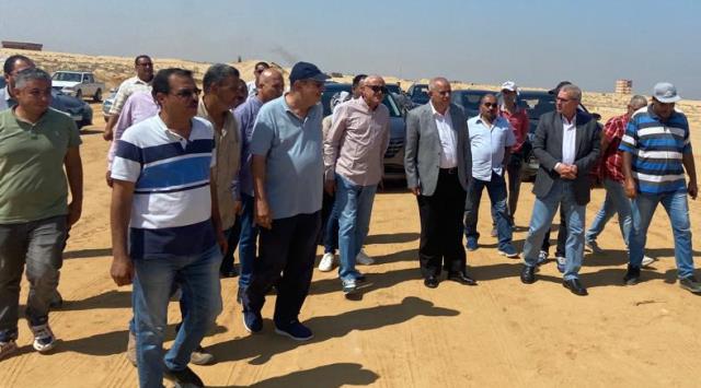 أنباء سارة بعد زيارة قيادة هيئة المجتمعات العمراينة لمدينة العبور