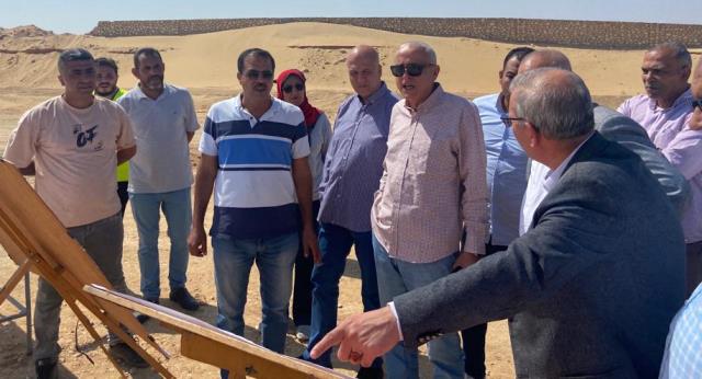 أنباء سارة بعد زيارة قيادة هيئة المجتمعات العمراينة لمدينة العبور