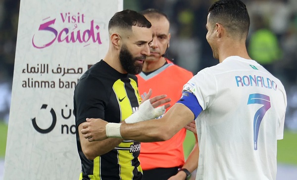 رونالدو وكريم بنزيما
