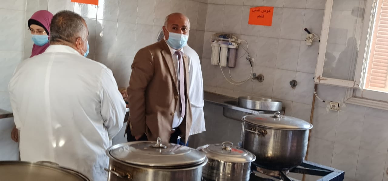 وكيل صحة الغربية فى جولة تفقدية بمستشفي بسيون المركزي -صور