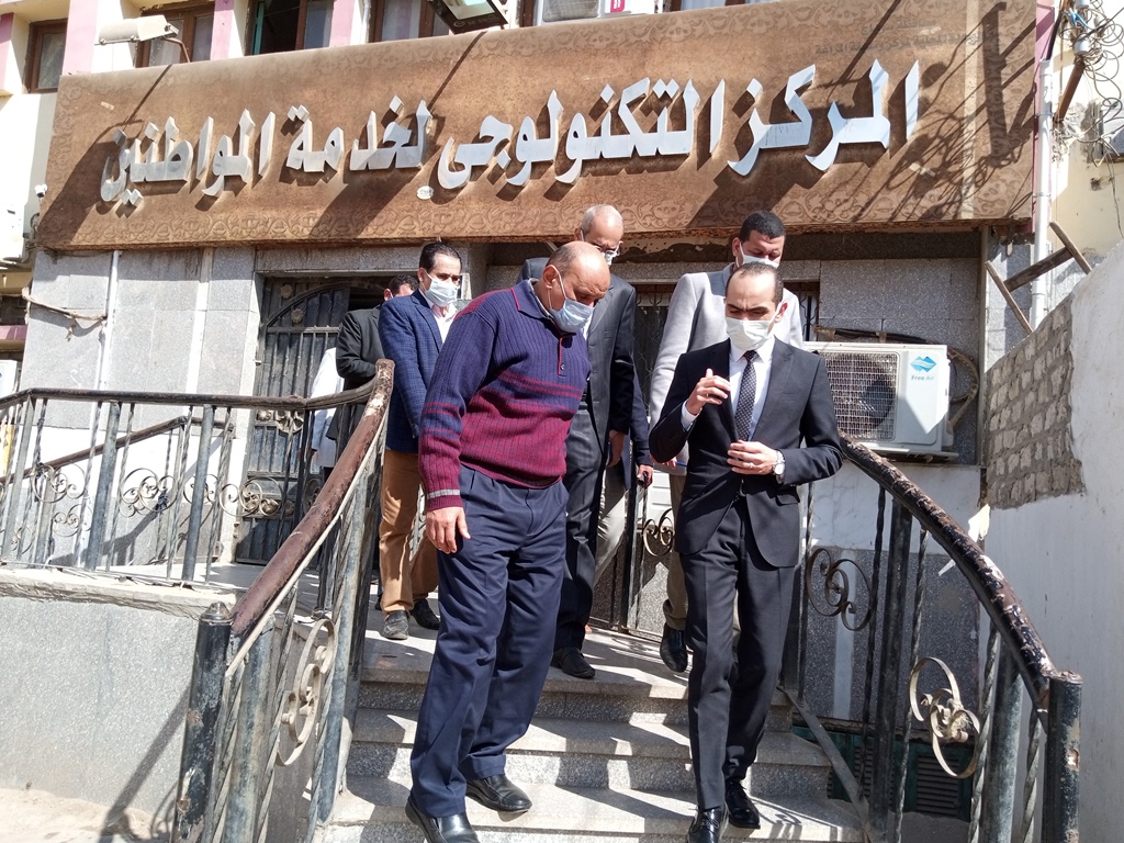 جانب من الجولة الميدانية