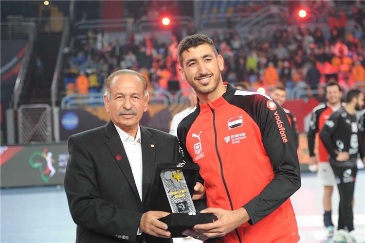 يحيى خالد  لاعب منتخب مصر لكرة اليد