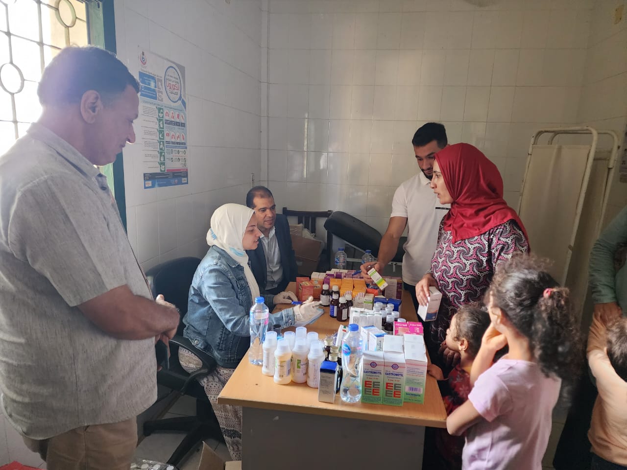 قافلة جامعة كفرالشيخ الطبية قدمت الرعاية الصحية لـ  1254 حالة 