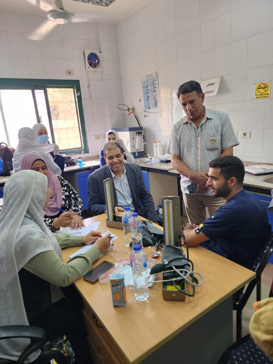 قافلة جامعة كفرالشيخ الطبية قدمت الرعاية الصحية لـ  1254 حالة 