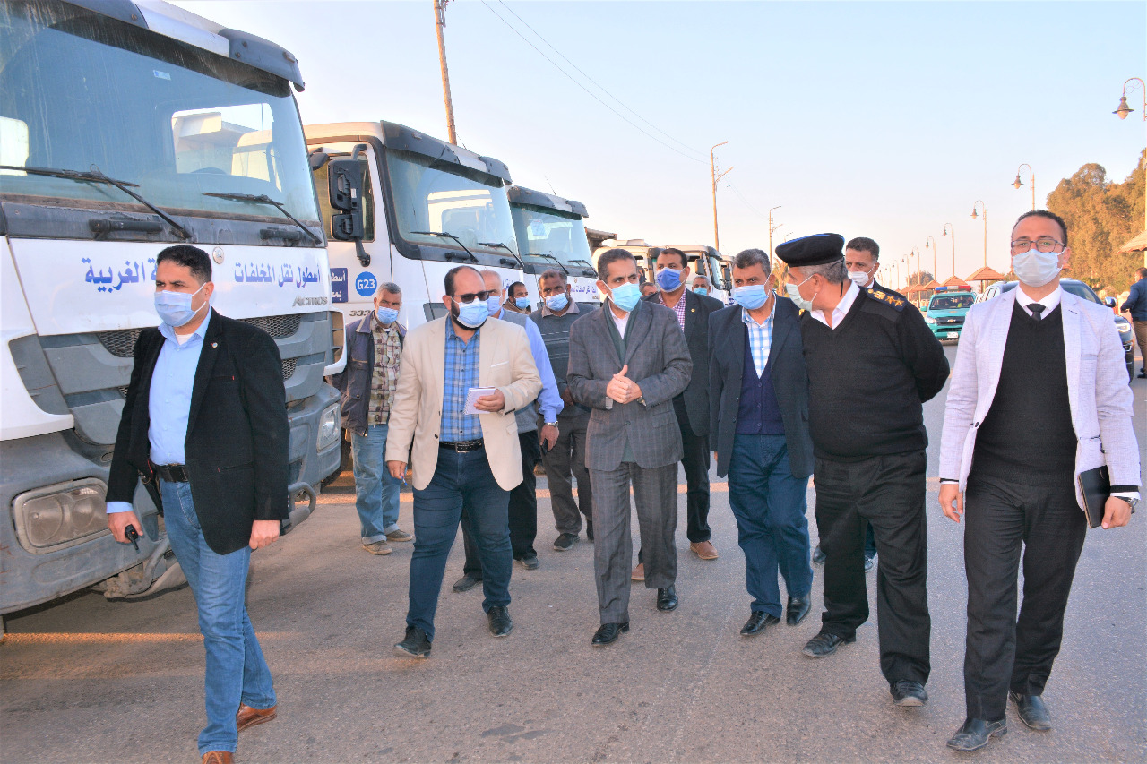 رحمى: تجربة جديدة لخفض تراكمات القمامة وتوفر ٦ مليون جنيه بالغربية