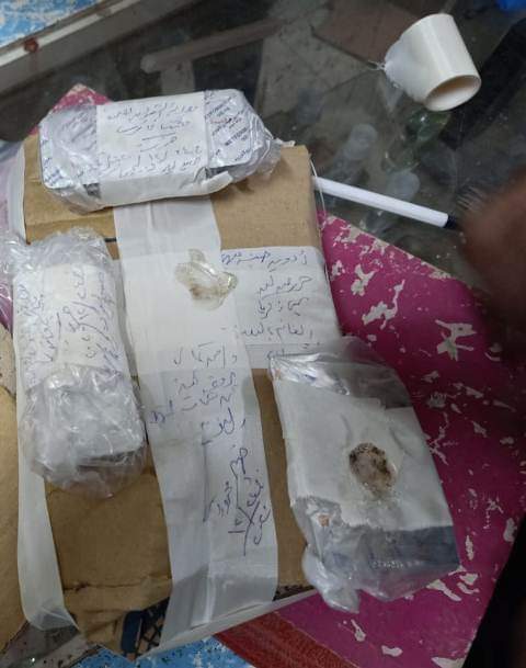 من المضبوطات