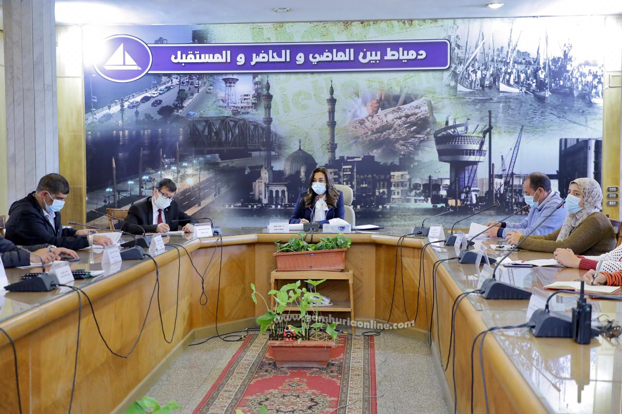 تحديد المبالغ المستحقة لدى شركات المرافق لتنفيذ رد الشئ لأصله بنطاق مركز ومدينة دمياط 