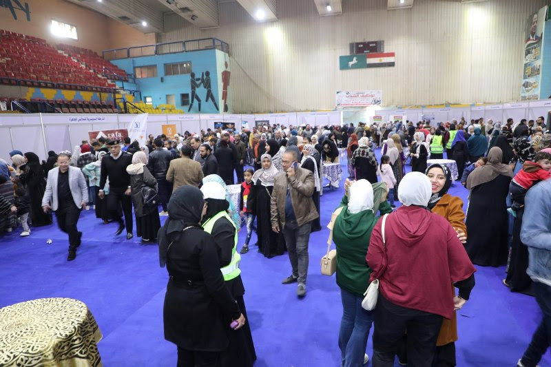محافظ الشرقية يفتتح فعاليات الملتقى التوظيفي بمدينة الزقازيق