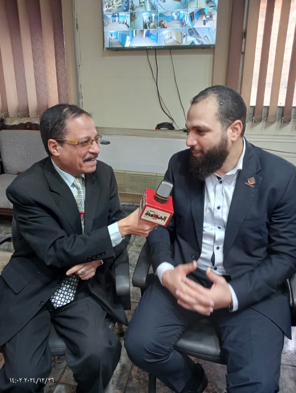 النائب محمود تركي مع محرر الجمهورية أون لاين