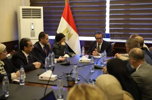 «عبدالغفار» يستقبل وفد «MediaHub» لبحث التعاون في الخطة الإعلامية للسكان 