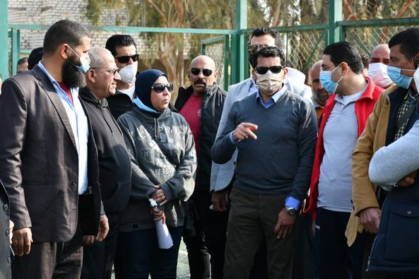 جانب من الزيارة