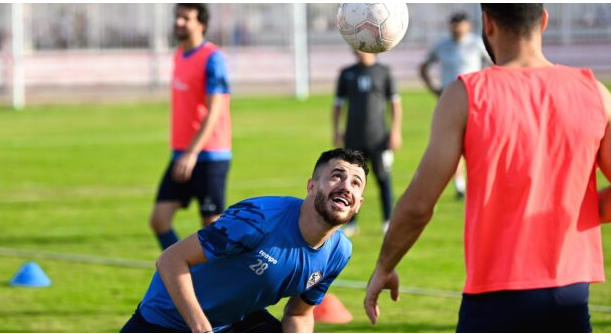 فيريرا يطمئن على جاهزية الونش خلال المران
