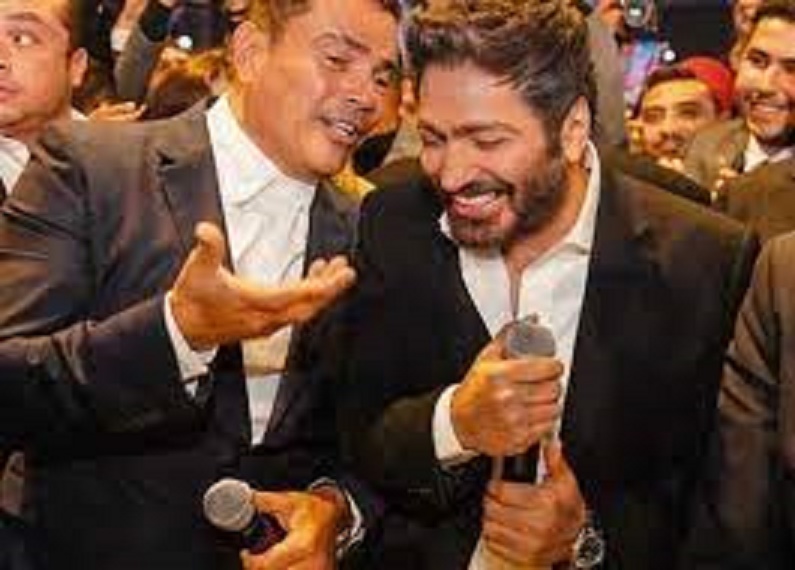 تامر حسنى وعمرو دياب