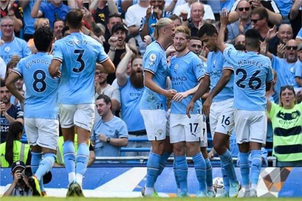 هالاند يقود هجوم مانشستر سيتي