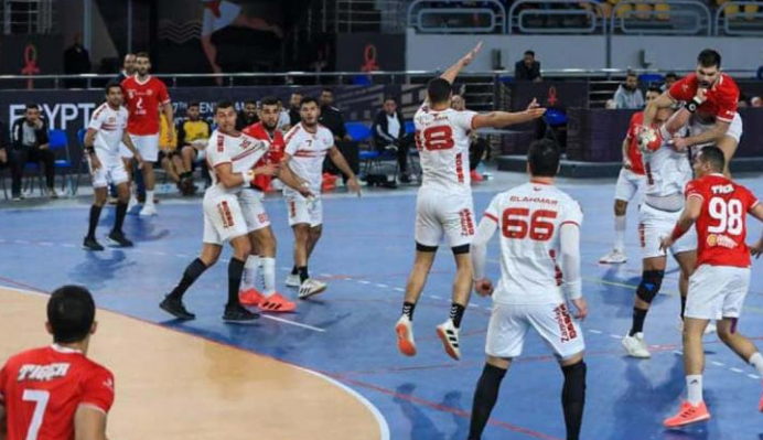 الاهلى والزمالك في اليد
