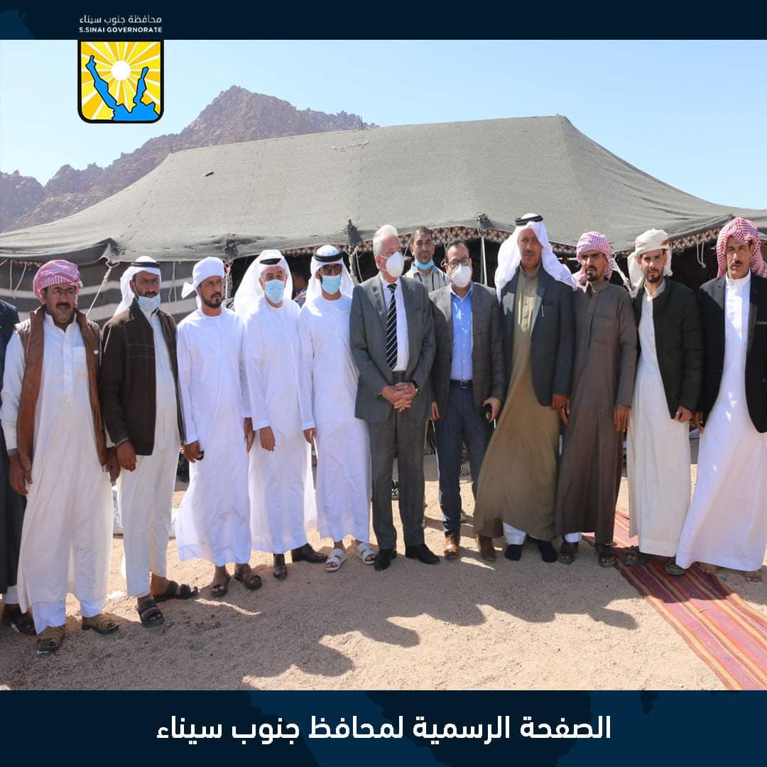 محافظ جنوب سيناء : تطوير مضمار الهجن الدولى بشرم الشيخ ومضمار نويبع وانشاء مضمار بطورسيناء للتدريب ويشكر بالسباقاتدولة الامارات لمشاركتهم المستمرة 