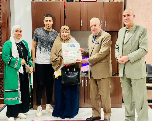مجاهد يكرم الأمهات المثاليات بشركة مياه الشرب بالقليوبية 