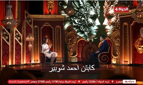 مدحت شلبي في برنامج “ع المسرح” تقديم الإعلامية مني عبد الوهاب