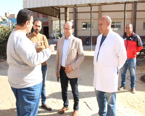 وكيل وزارة الصحة بالقليوبية يتفقد مستشفى الحميات ومستوصف صدر بنها