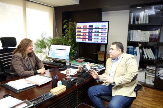 محرر الجمهورية اون لاين مع مى عبدالحميد،الرئيس التنفيذى لصندوق الإسكان الاجتماعى