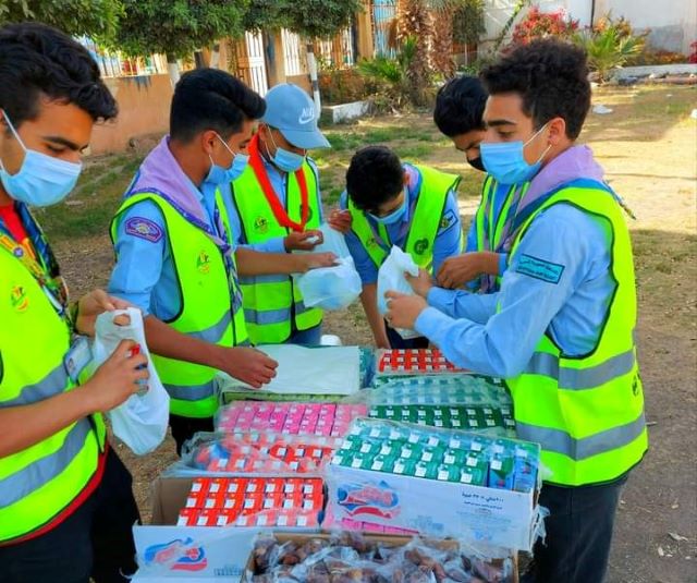 مشروع افطار صائم على الطريق فى كفر الشيخ.. بالصور