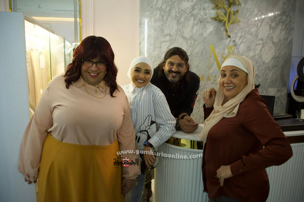 الحلقة ٢٦ مسلسل مكتوب عليا.. أكرم حسني وأسرته يواصلون العمل  في كوافير حريمي وظهور خاص لبيومي فؤاد 