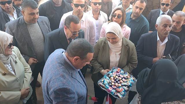 افتتاح عدد من المشروعات التنموية بالشيخ زويد بحضور٤وزراء ومحافظين