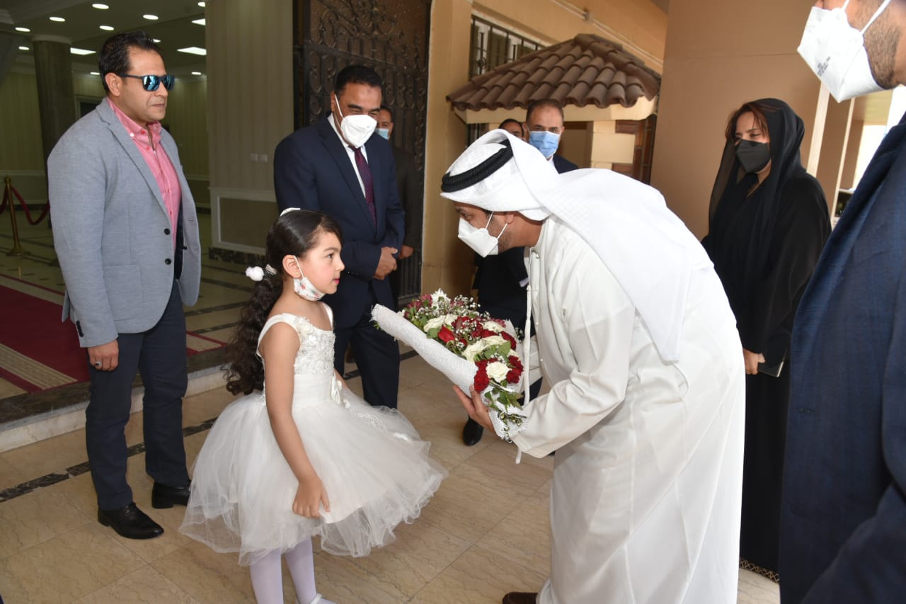 سفير دولة الامارات يزور مطروح ويشيد بالعلاقات المصرية الاماراتية 