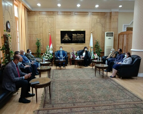 تعاون بين جامعة بنها ومشروع رواد 2030 بوزارة التخطيط والتنمية الاقتصادية