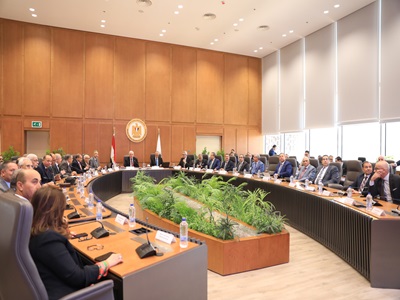 جانب من اجتماع مجلس الجامعات الأهلية 
