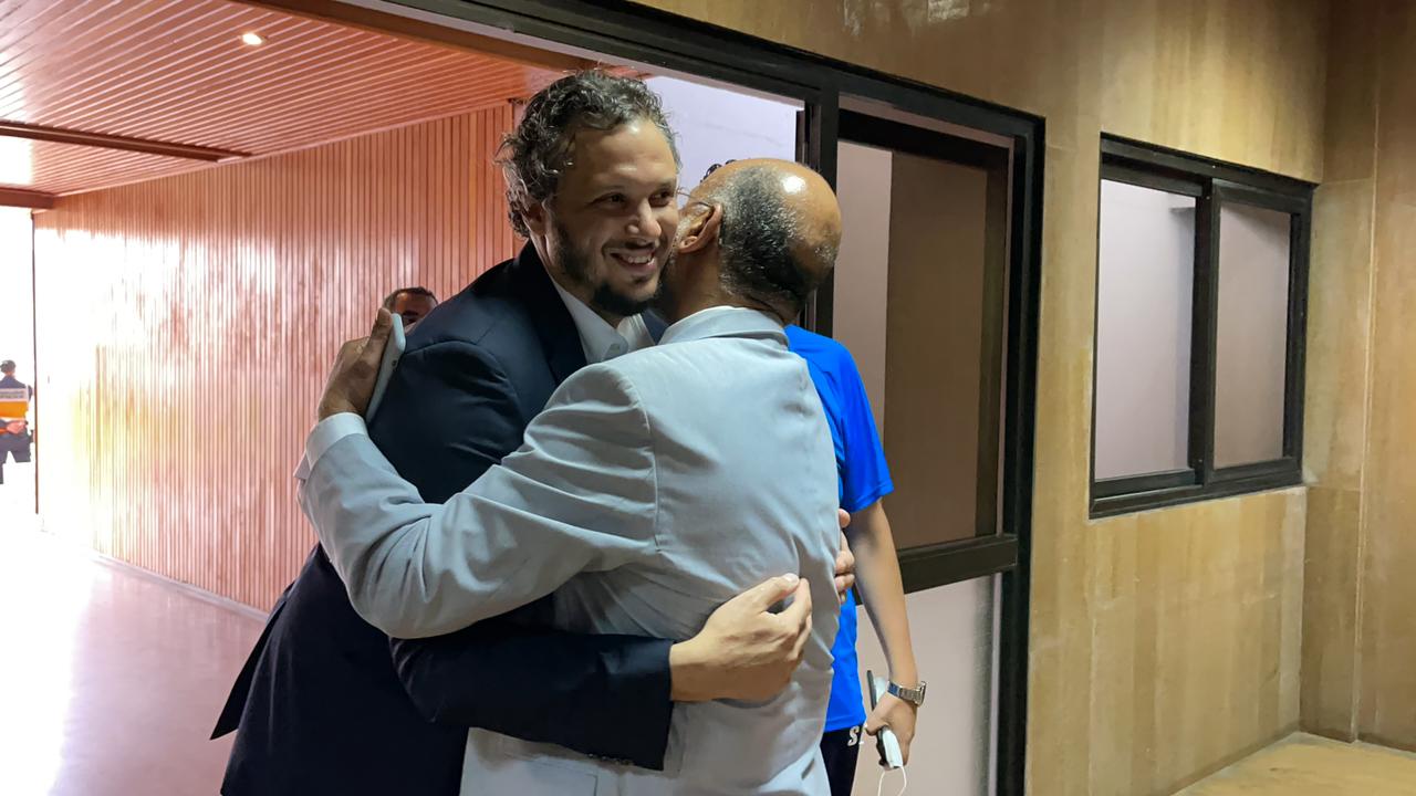 استقبال حافل لرئيس بيراميدز في مركب محمد الخامس 