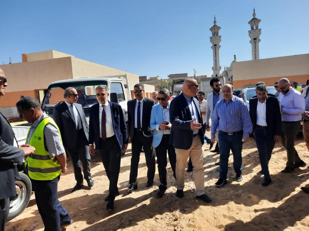 السفير الايطالى فى زيارته للمنيا : حياة كريمة المشروع الاضخم والاهم فى مصر 