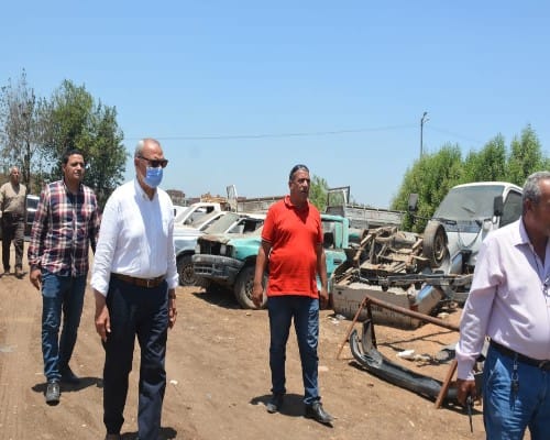 محافظ القليوبية يوجه بإزالة 