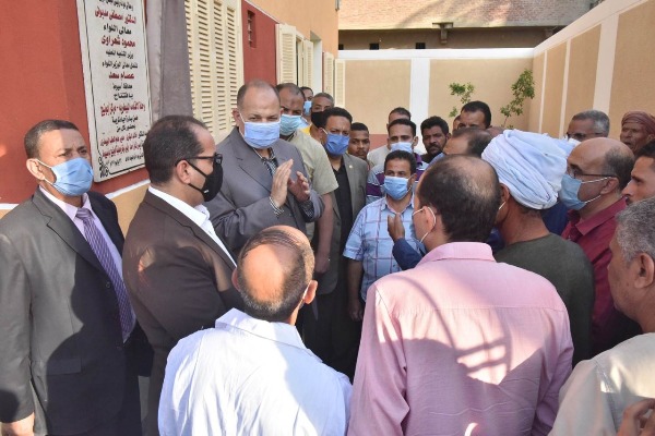 محافظ أسيوط يفتتح الوحدة البيطرية بالأقادمة بأبوتيج والمجزر اليدوي بعرب مطير بالبدارى