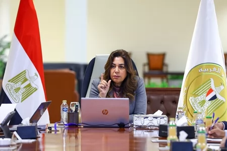 الدكتورة منال عوض وزيرة التنمية المحلية والبيئة 