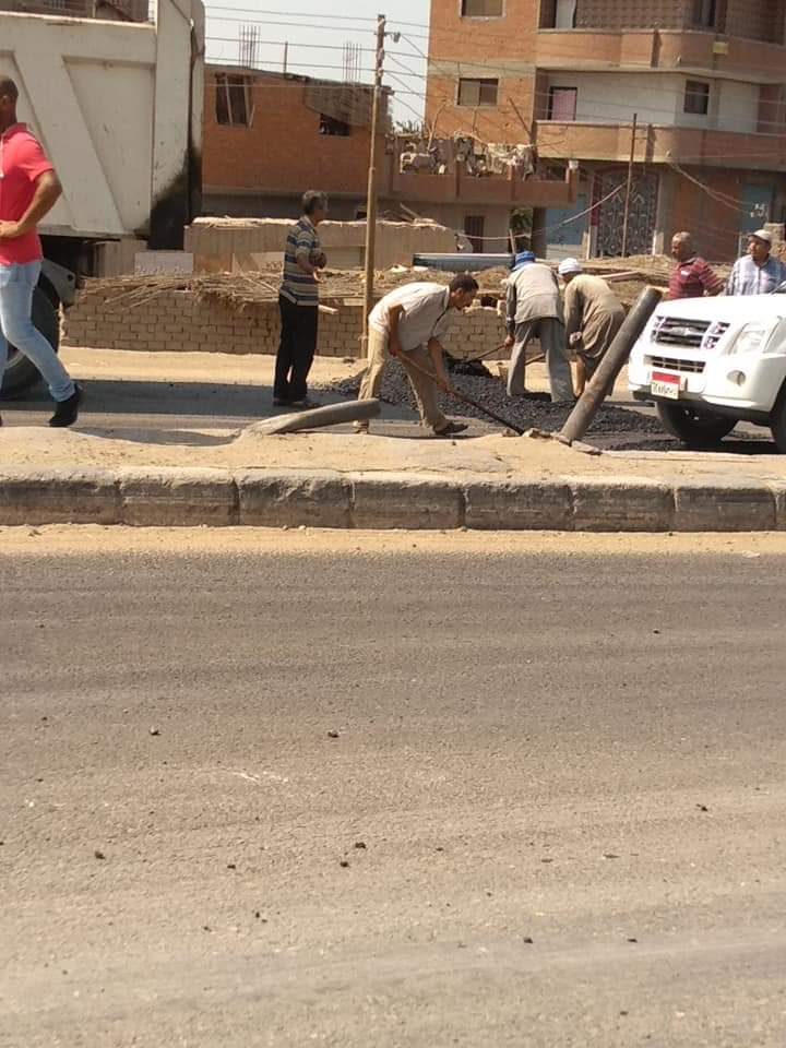محافظ القليوبية : مطبات صناعية أمام جمجرة الجديدة لمنع تكرار حوادث الدهس للمواطنين 