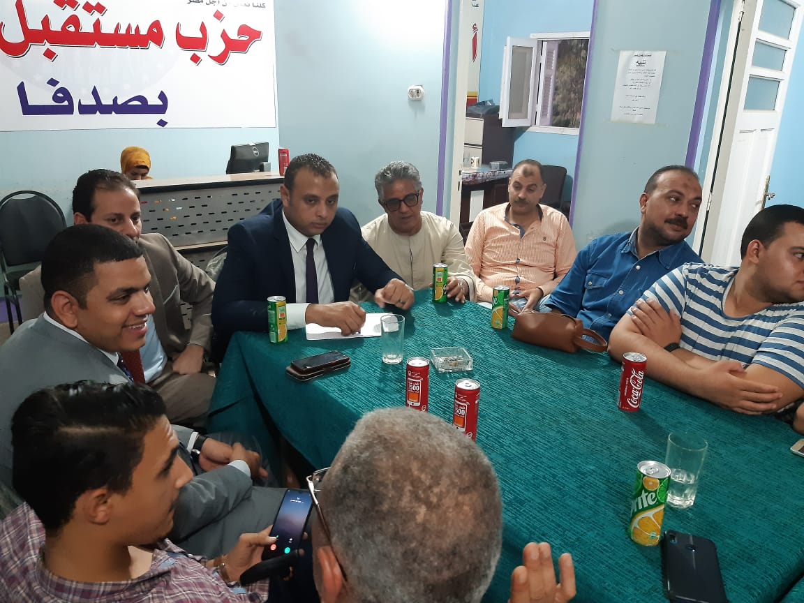 شباب مستقبل وطن خلية نحل استعدادا لانتخابات الاعادة لمجلس الشيوخ ٢٠٢٠