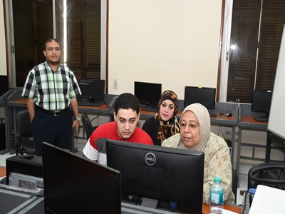 معامل التنسيق الالكتروني بجامعة عين شمس