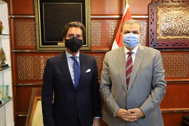 سعفان يلتقى مسئولا بـ