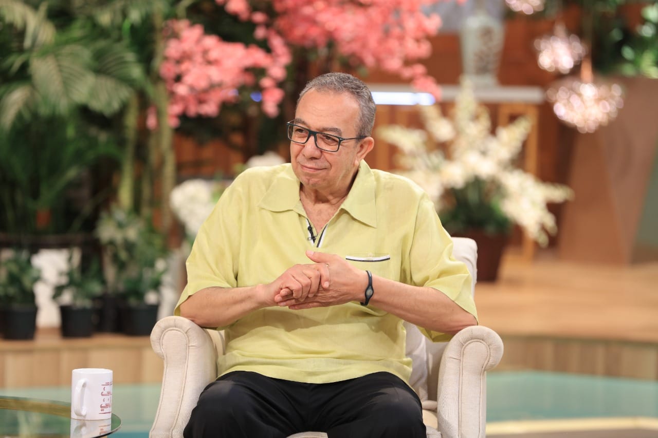 المخرج جمال عبد الحميد ونجوم مهرجان القاهرة للدراما ضيوف 