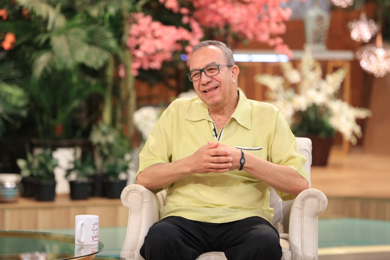 المخرج جمال عبد الحميد ونجوم مهرجان القاهرة للدراما ضيوف 